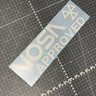 VOSA Car Window Sticker - Blade Performance UK