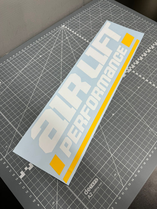 Large Air Lift Window Sticker