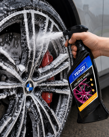 Tenzi Neon Pink Wheel Cleaner — Professional Alloy & Rim Cleaner