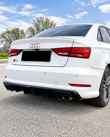Audi S3/S-Line 8V Saloon Rear Diffuser