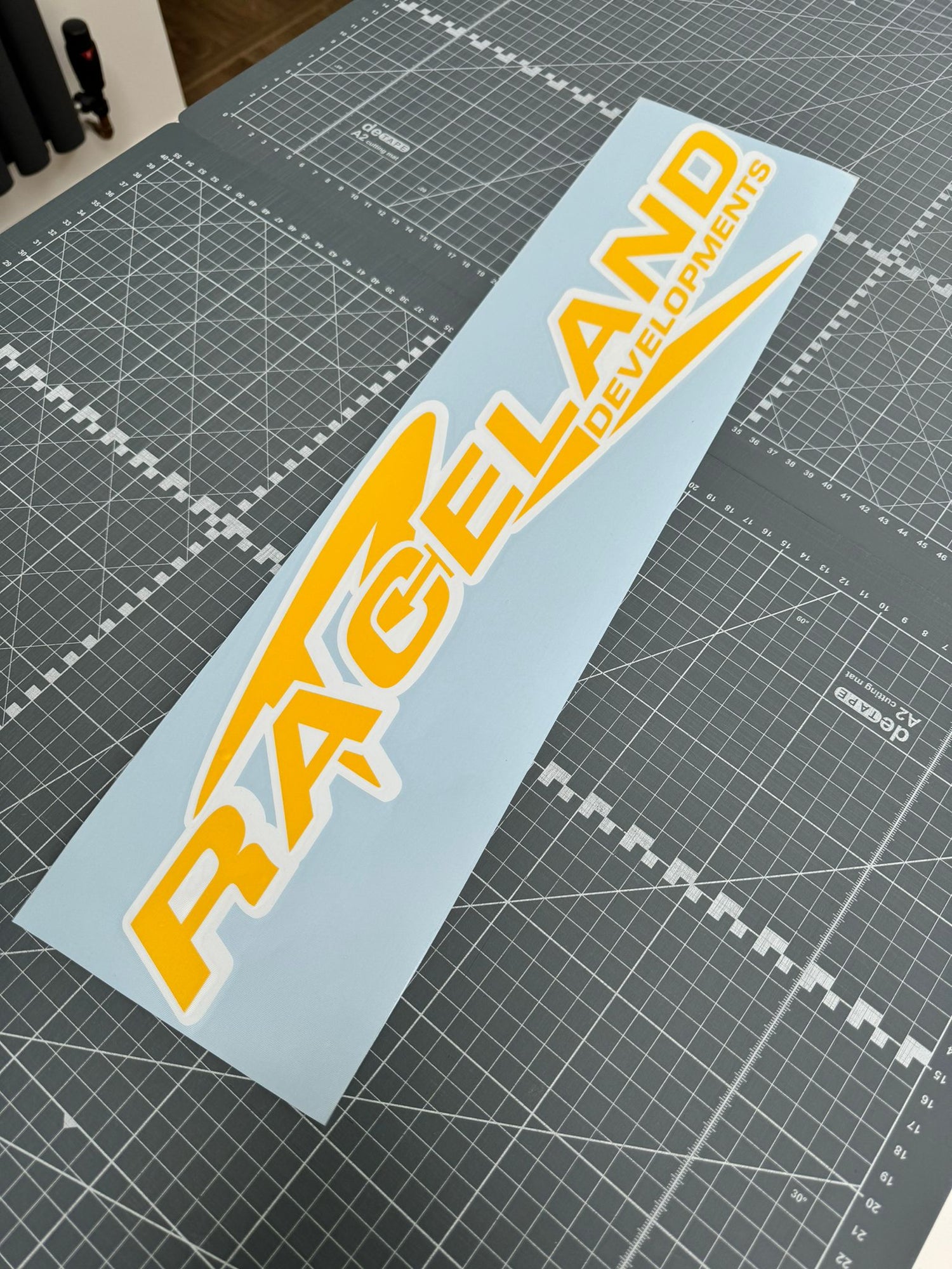 Large Raceland Window Sticker – Blade Performance