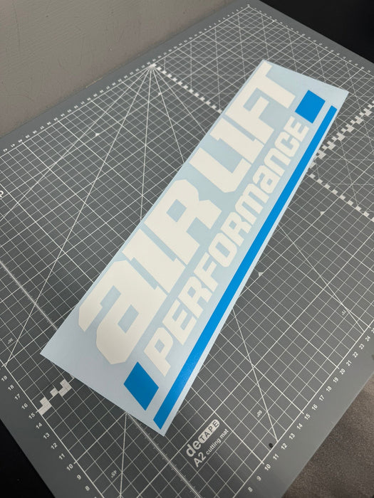 Large Air Lift Window Sticker