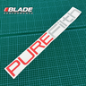 60cm Pure Filth Large Car Window Sticker - Blade Performance UK