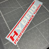 Large Hybrid Car Window Sticker - Blade Performance UK