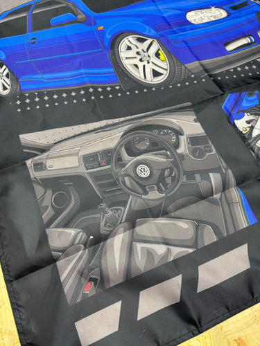 Blade Performance VW Mk4 Golf Car Window Banner UK