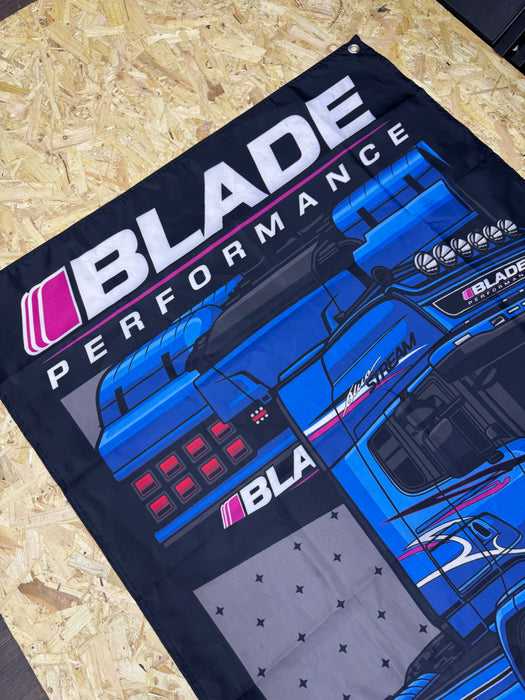 Scania R560 Blue Stream Banner