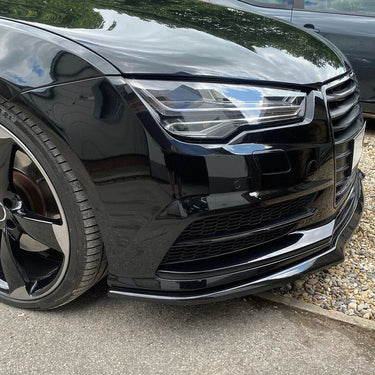 Audi A7 C8 Front Splitter — 4K S7 S Line V1