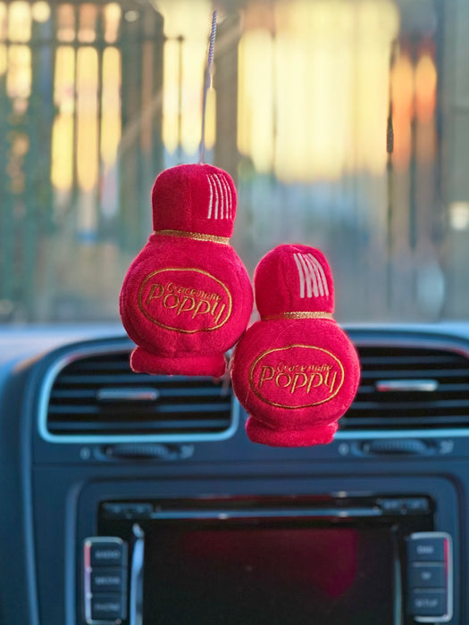 Small Poppy Plush Bottle