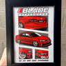 VW Jetta Framed Print - Blade Performance UK