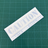 Caution Parts May Fall Off Car Window Sticker - Blade Performance UK