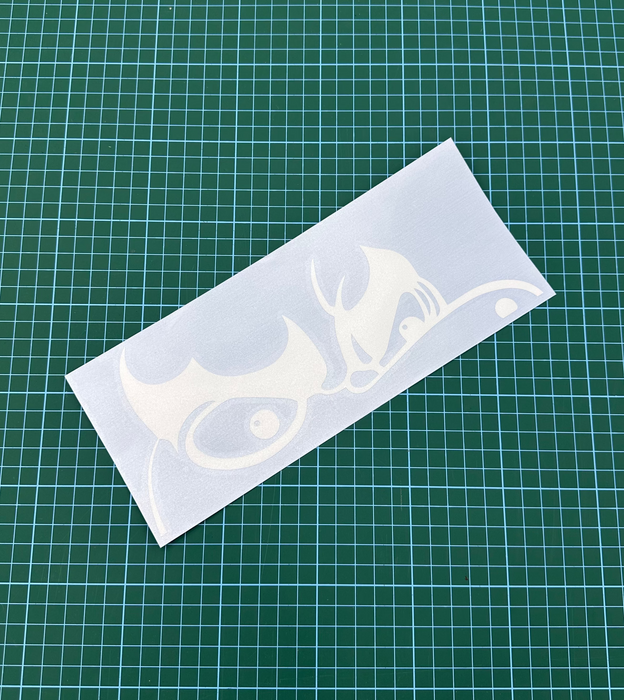 Evil Eyes Window Sticker