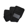 Auto Choice PM23 black velour carpet car mat set, four pieces