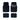 Auto Choice black carpet car mats with blue trim surround and heel pad