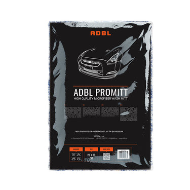 ADBL Pro Mitt microfibre wash mitt in packaging
