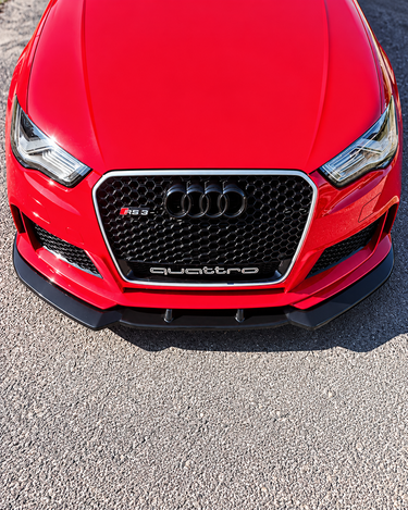 Audi A3 8V Sportback Front Splitter — RS3 V1