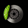 Lime brake caliper paint