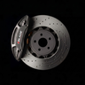 Graphite brake caliper paint