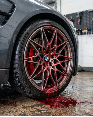 Bleeding Rim Colour Changing Wheel Cleaner