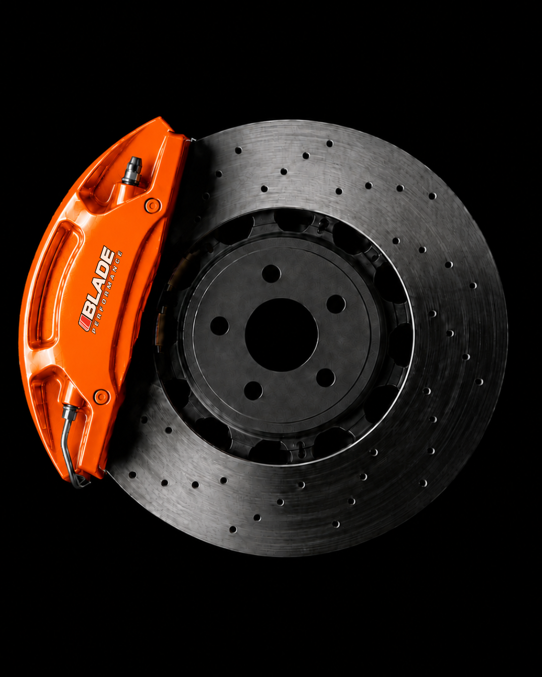 Gloss Orange brake caliper paint