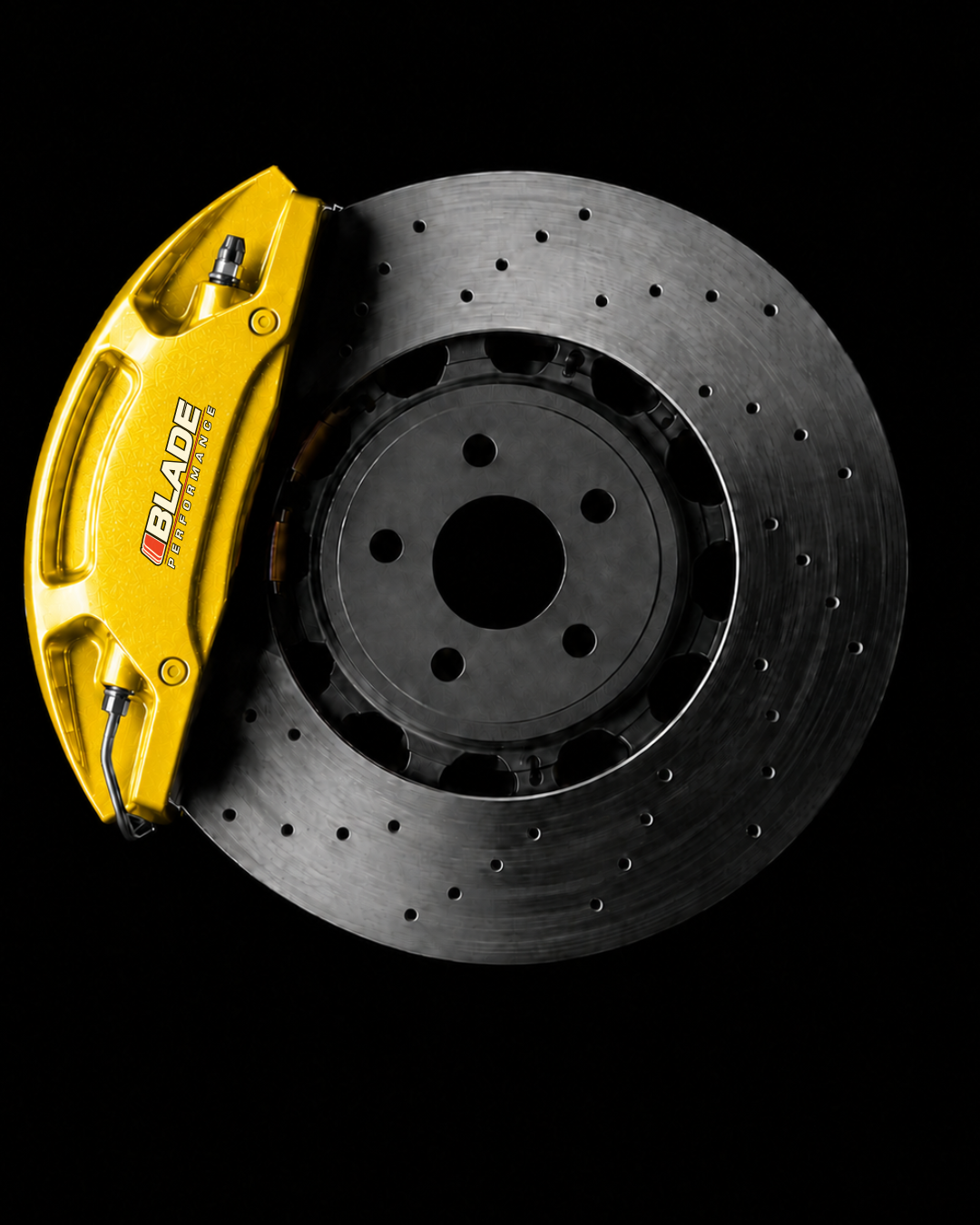 Gloss Yellow brake caliper paint