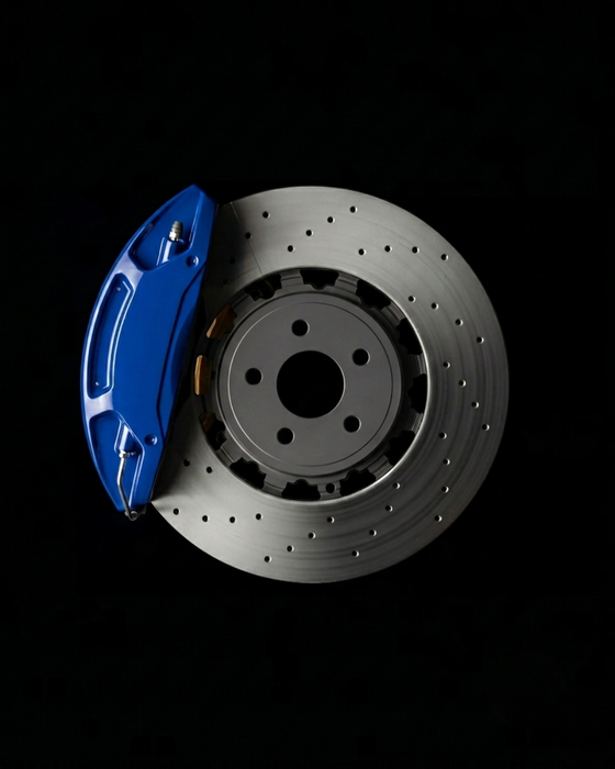 Cobolt Blue Brake Caliper paint