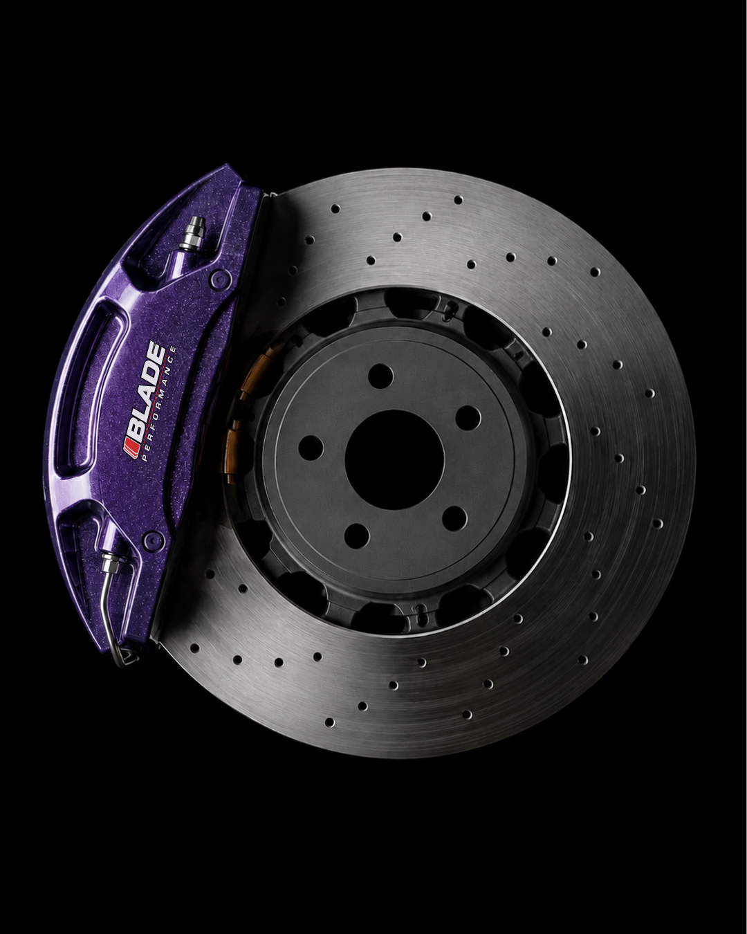 metallic Purple brake caliper paint