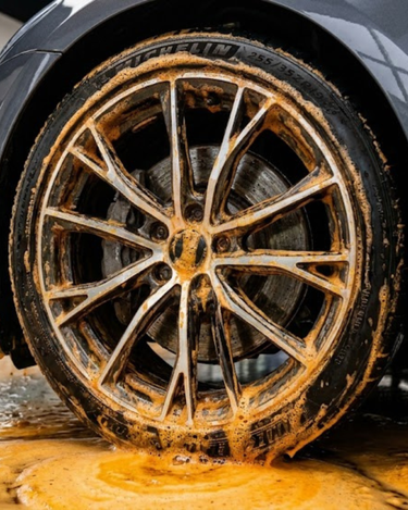 Tenzi Neon Orange Wheel Cleaner — Professional Alloy & Rim Cleaner