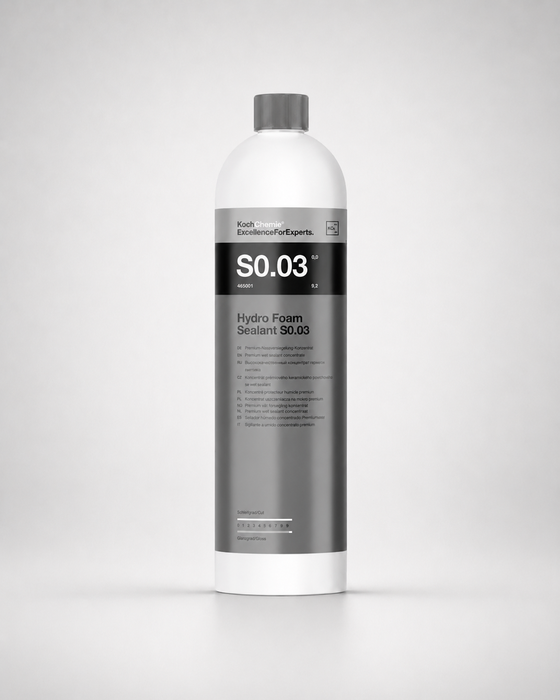 KMS S0.03 Hydro Foam bottle on a white background