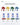 Kwazar Mercury Pro+ 360 sprayers in red, yellow, green and blue — colour-code your detailing products